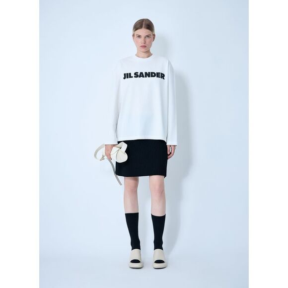 Jil Sander Women Logo Motif T-Shirt